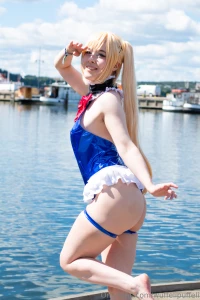 Photo bomb tons of pics of marie rose cosplay from last weekends part 11