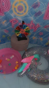 Stream set up was adorable