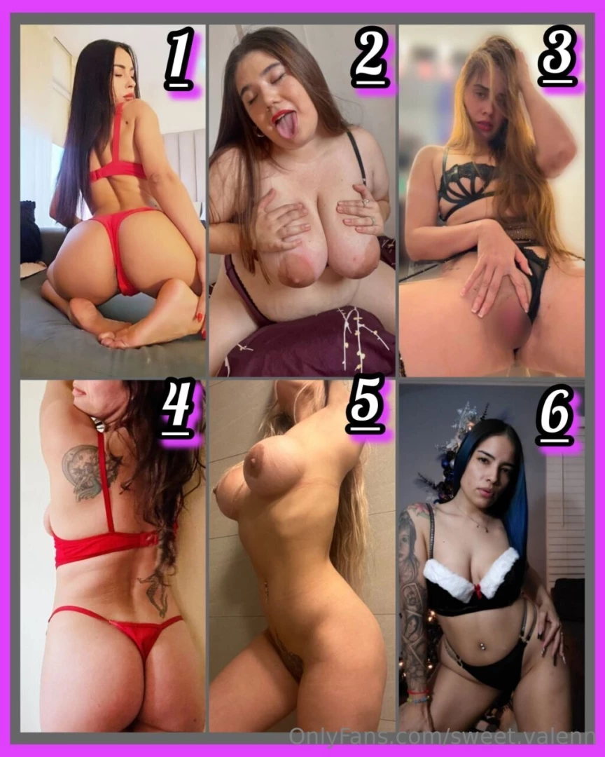 Are you ready for your best cumshot 1 sweet valenn 2 loveemma1312 3 