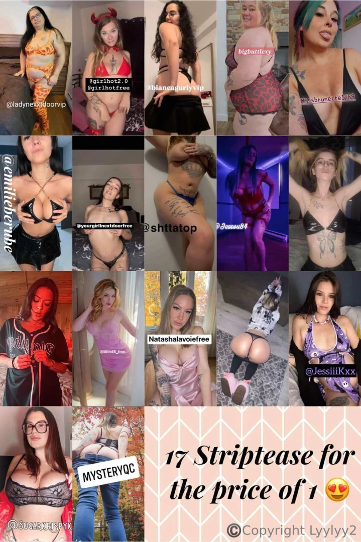 Si tu aimes les stripteases tu vas adorer ce bundle 17 stripteases 