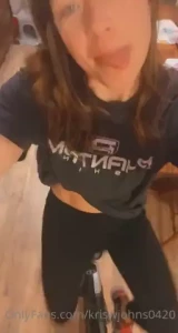 A good day for some cardio cum play with me