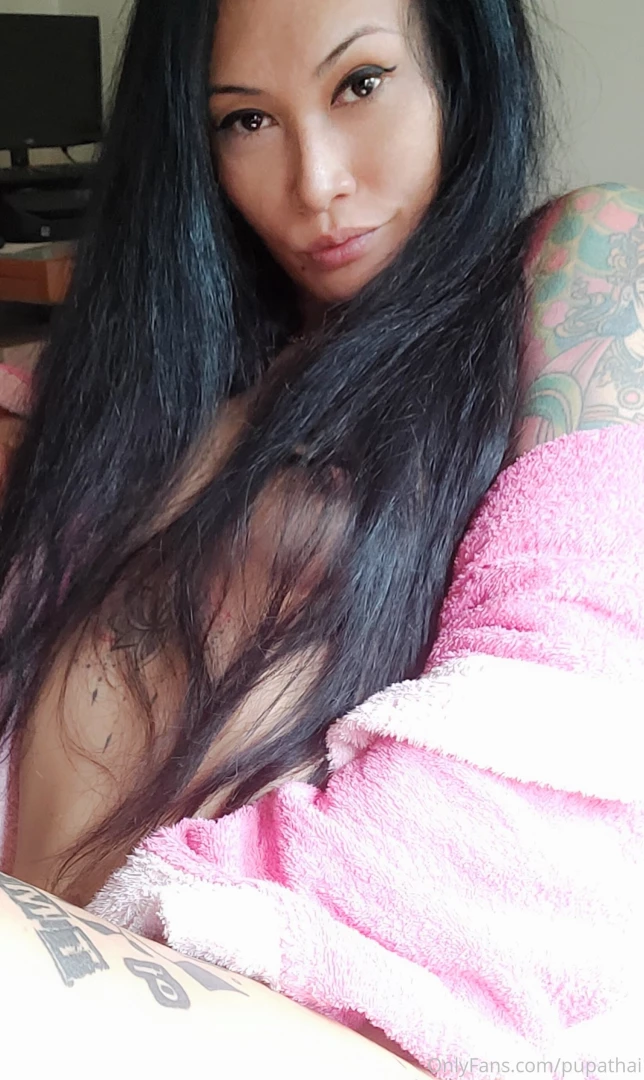 Buongiorno pupotti appena uscita dalla doccia e sono carichissima voi 