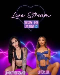 Live now kikithefreak10 cum play gt onlyfans com tori lee live