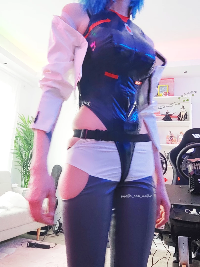 My lucy from edgerunners cosplay arrived do you like how i look in it part 5 
