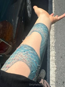 Just the snake sheds its skin