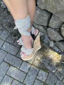 Wedge heels videos will be coming in the next few day