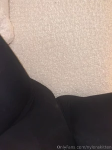 In my black seamless catwalk tights last night some pics with flash part 5