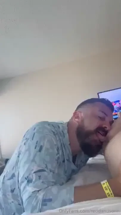 Dad had his hole played with all day by a military officer so he let 