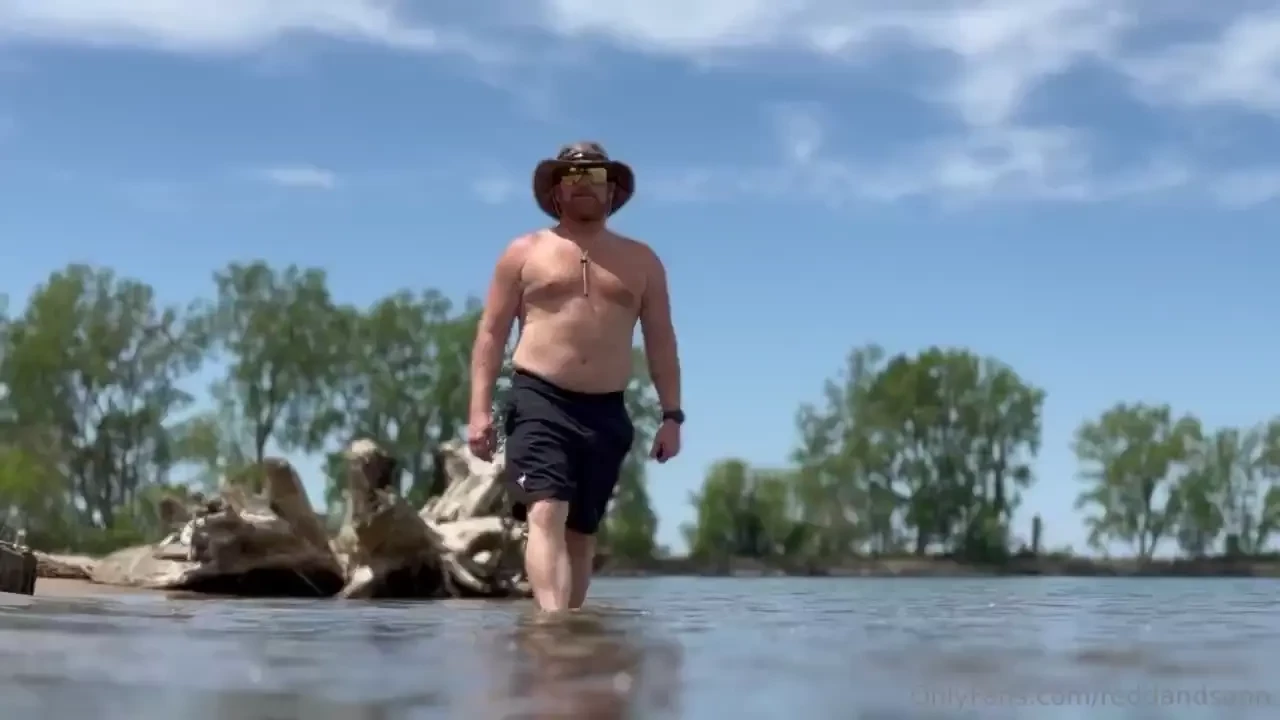 Even if redd wanted too he can t hide that massive ginger cock 