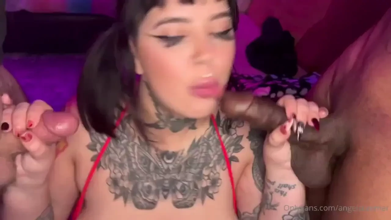 My first ever mmf threesome my face ended up covered in cum tip 20 