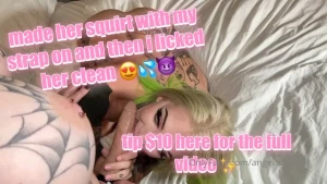 angelsummer - Used my strap on bbthumpy until she squirted for me tip 10 here for 