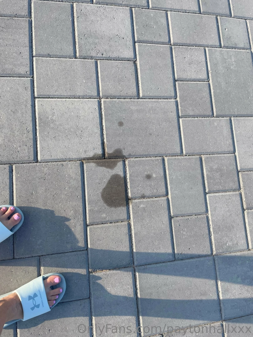 I got my nails and toes and done my yard pool person got distracted by 