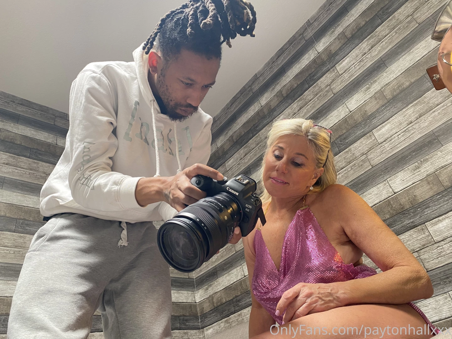 These were taken bts of myself and photographer when we first started part 4 