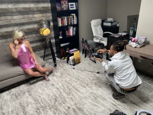 These were taken bts of myself and photographer when we first started part 1