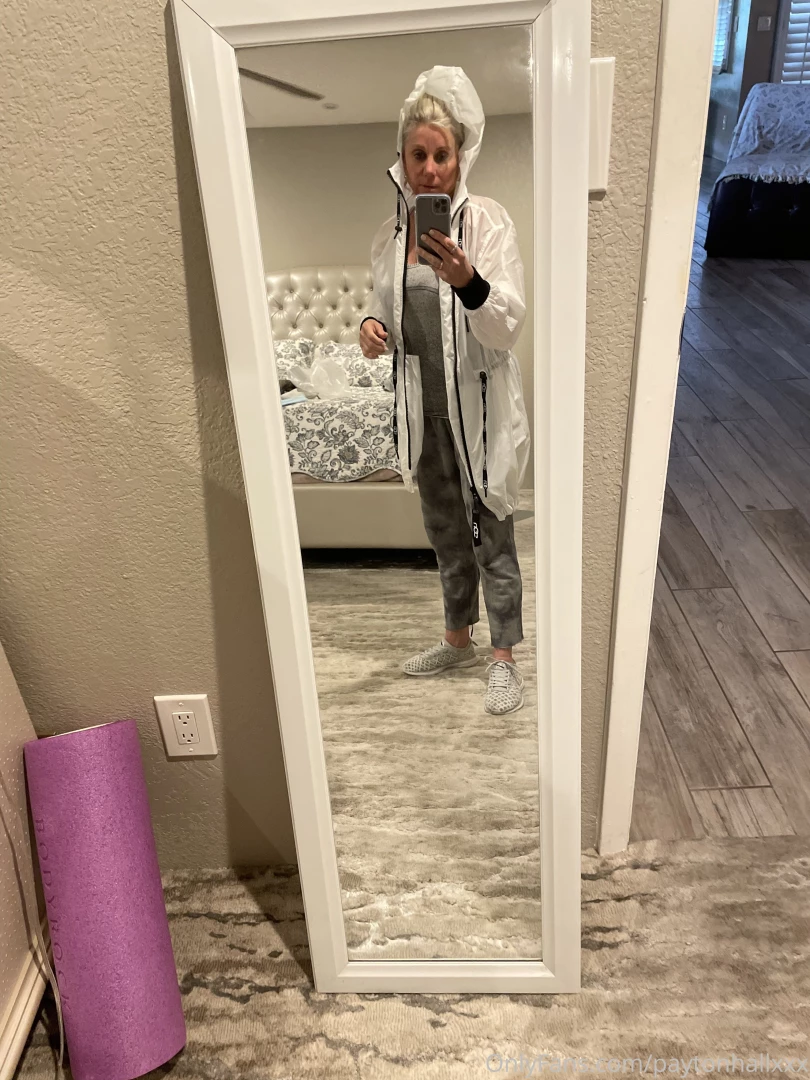 Finally a day here to wear my raincoat 