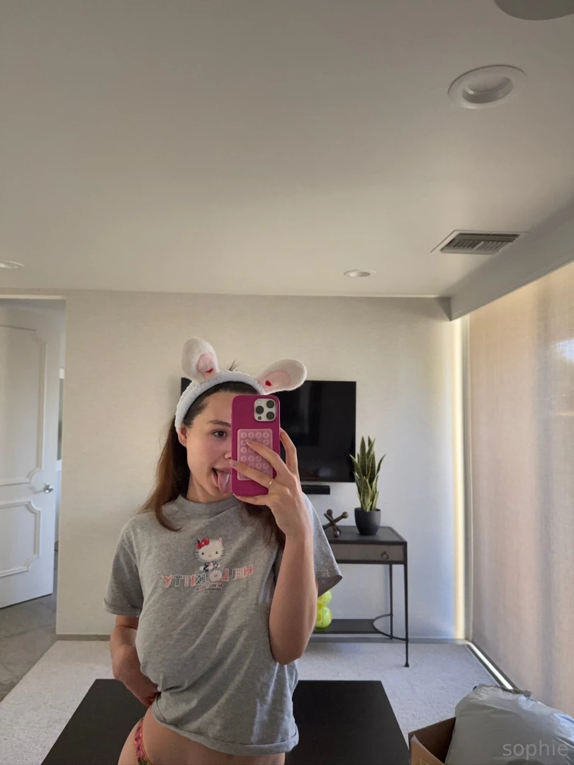 This bunny doesn t hop she bounces 