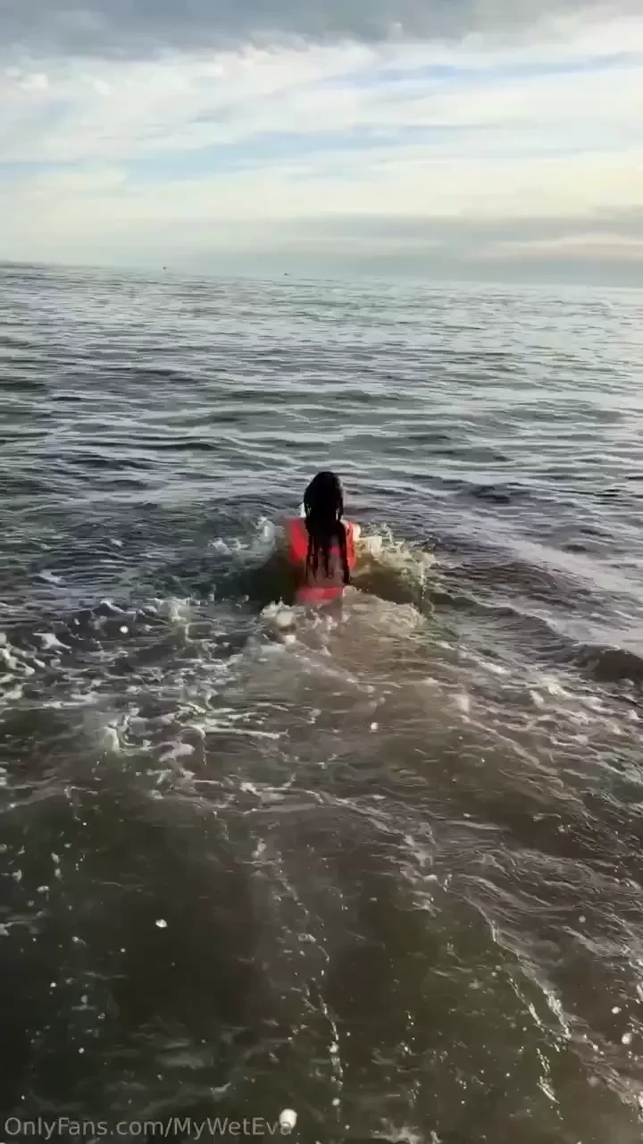Today i decided to swim in the sea although i usually don t like to 