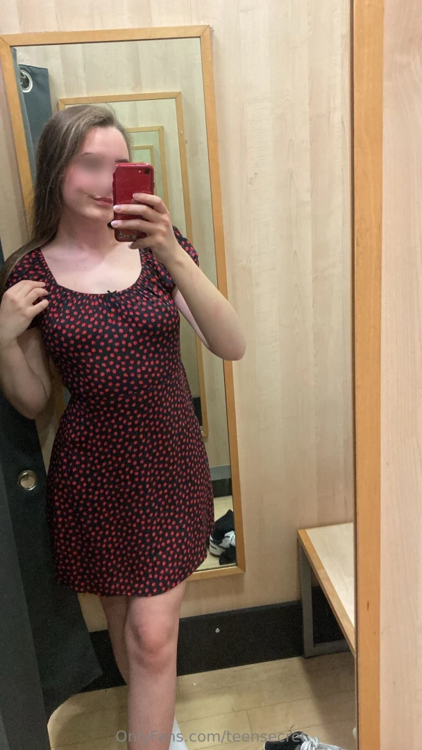 I went shopping and tried these dresses on they re both cute but i 