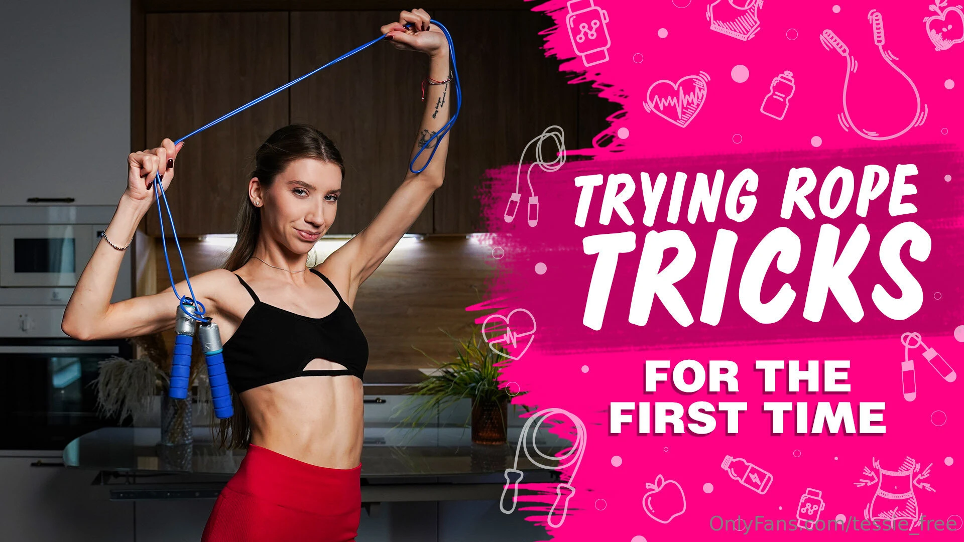 My first jump rope trick attempts it s finally here i picked up a jump 