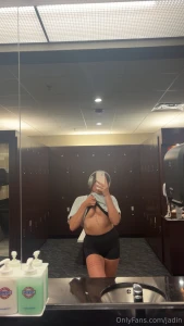 Feelin a post workout worship todayyy