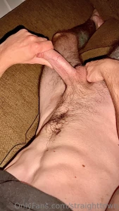 Cum see this thick cock grow to 9 inches get touched and cum in our