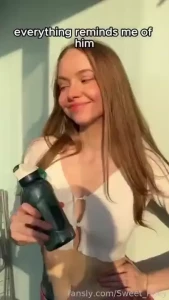 Serious or smile teen barelylegal petite babyface blonde tiktok petite