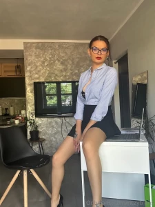 By day your personal secretary and by night your favorite whore which