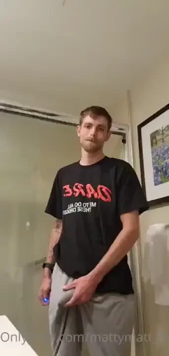 Play with daddy before he shower 