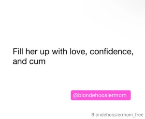 Blondehoosiermom-free part 1