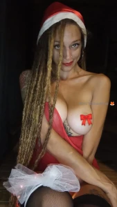 This was my first christmas on onlyfans like a little cock-sucking