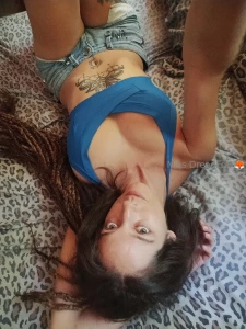 This blue top is a fire