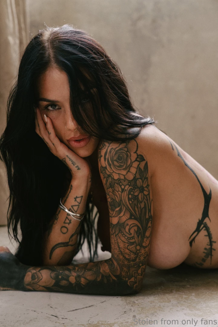 Completely bare and completely yours to admire laid out and lost in my 