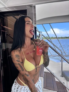 Sun-kissed skin and this bottle isn t the only thing getting licked