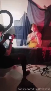 Behind the scenes from today s shooting