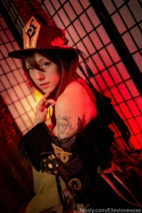 This ghost girl still got a lot to show you boo cosplay anime genshin part 4