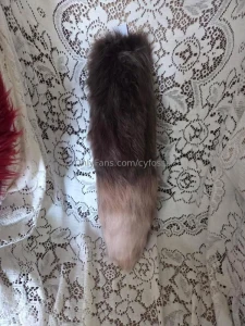 Got a puppy tail made to match my ear sets finally first photo is from