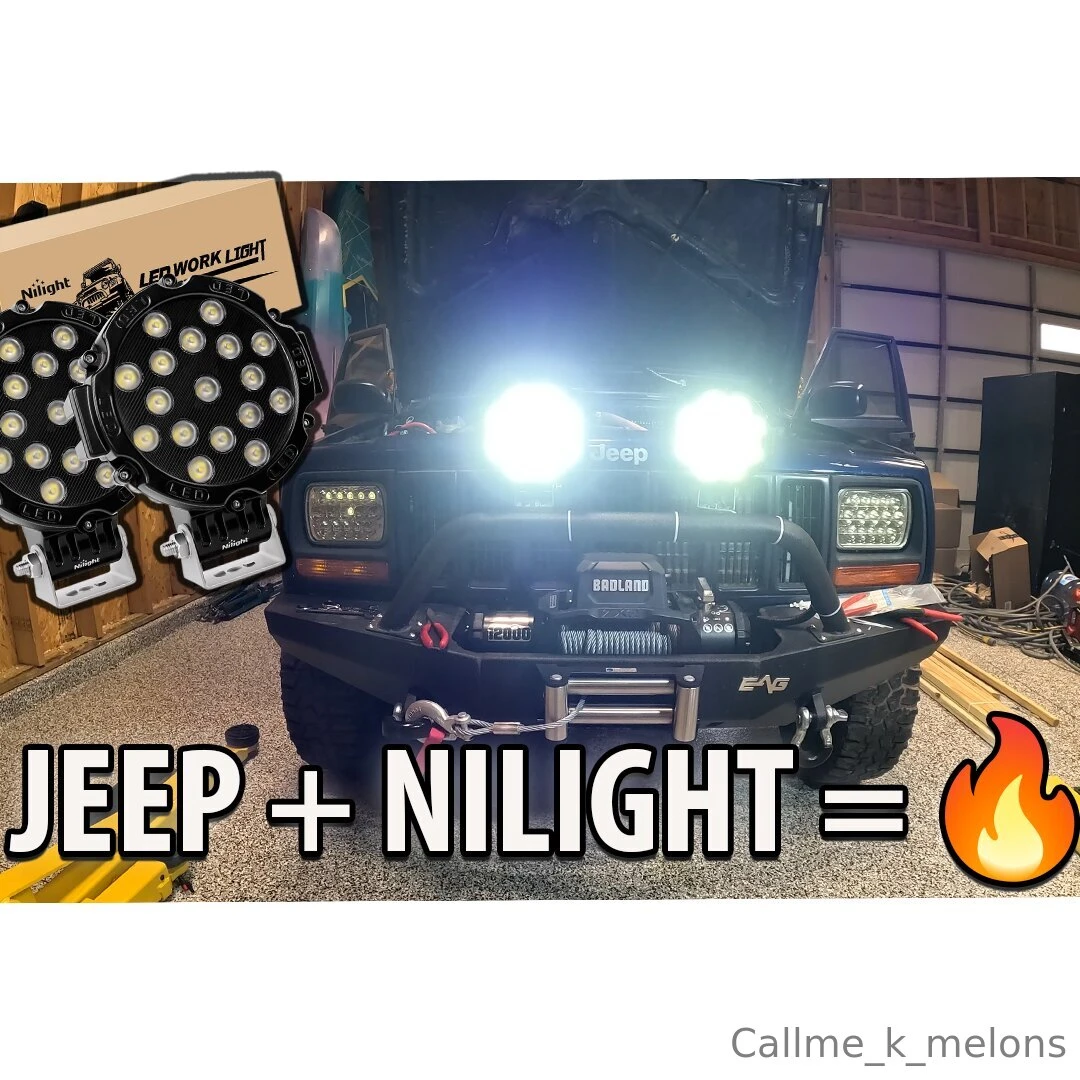 Got my first sponsorship nilight got me some awesome podlights for the 