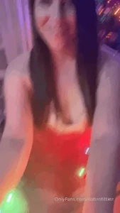 Getting into the holiday spirit i wrapped his cock in lights then gave