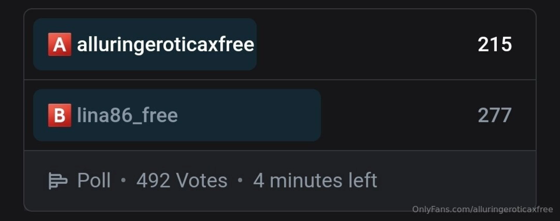 Massive congrats to lina86_free she kicked my arse in the final huge 