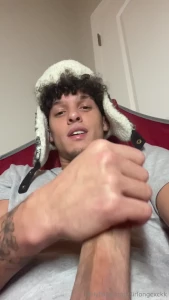 Can you lick my cum off my body