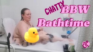 Chatty bath on a hot day