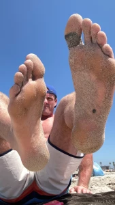 Feets at the beach part 6