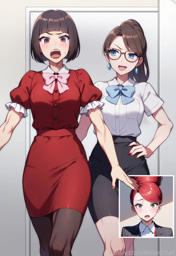 Office politics 25 a new girl has entered the building cindy is part 1 