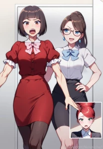 Office politics 25 a new girl has entered the building cindy is part 1