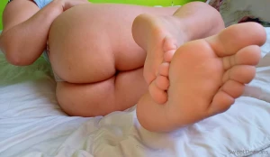 If you like you can kiss my feet i would love for you to do it