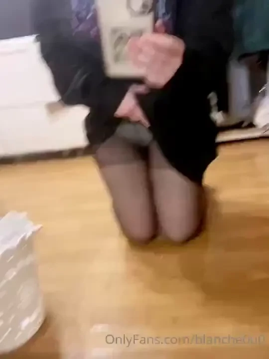 The stockings have been wired so i broke it black stockings are part 2 