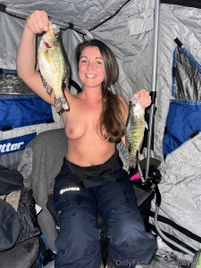 Sure wish i had a chance to fish more this winter part 1