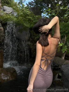 Standing here thinkin would u rather chase waterfalls or this ass