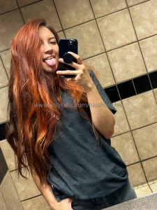 Before amp after work selfies
