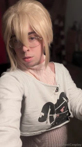 Didn t i look cute last night watch as i have some fun with my toys
